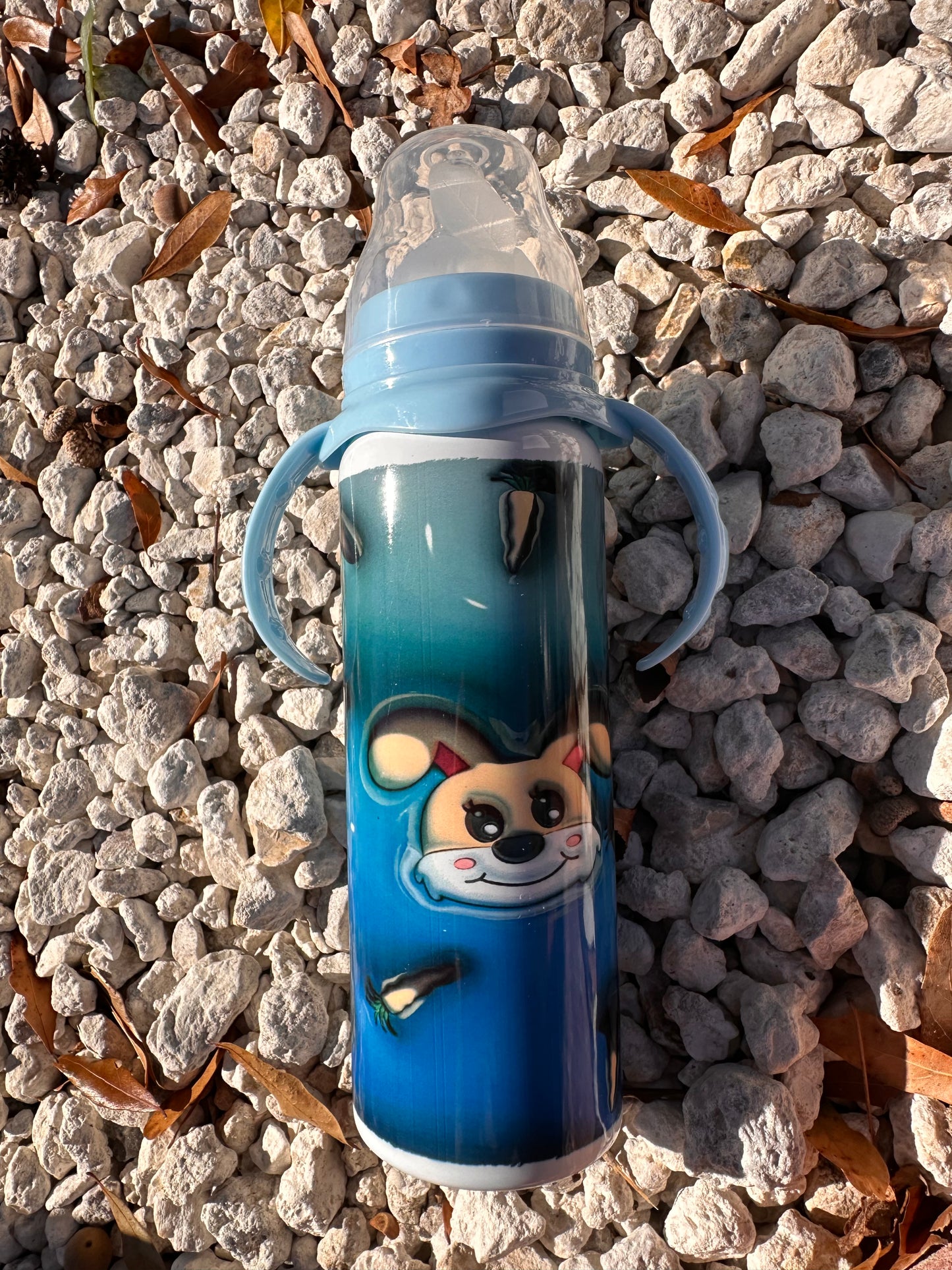 Bunny Stainless Steel Baby Bottle