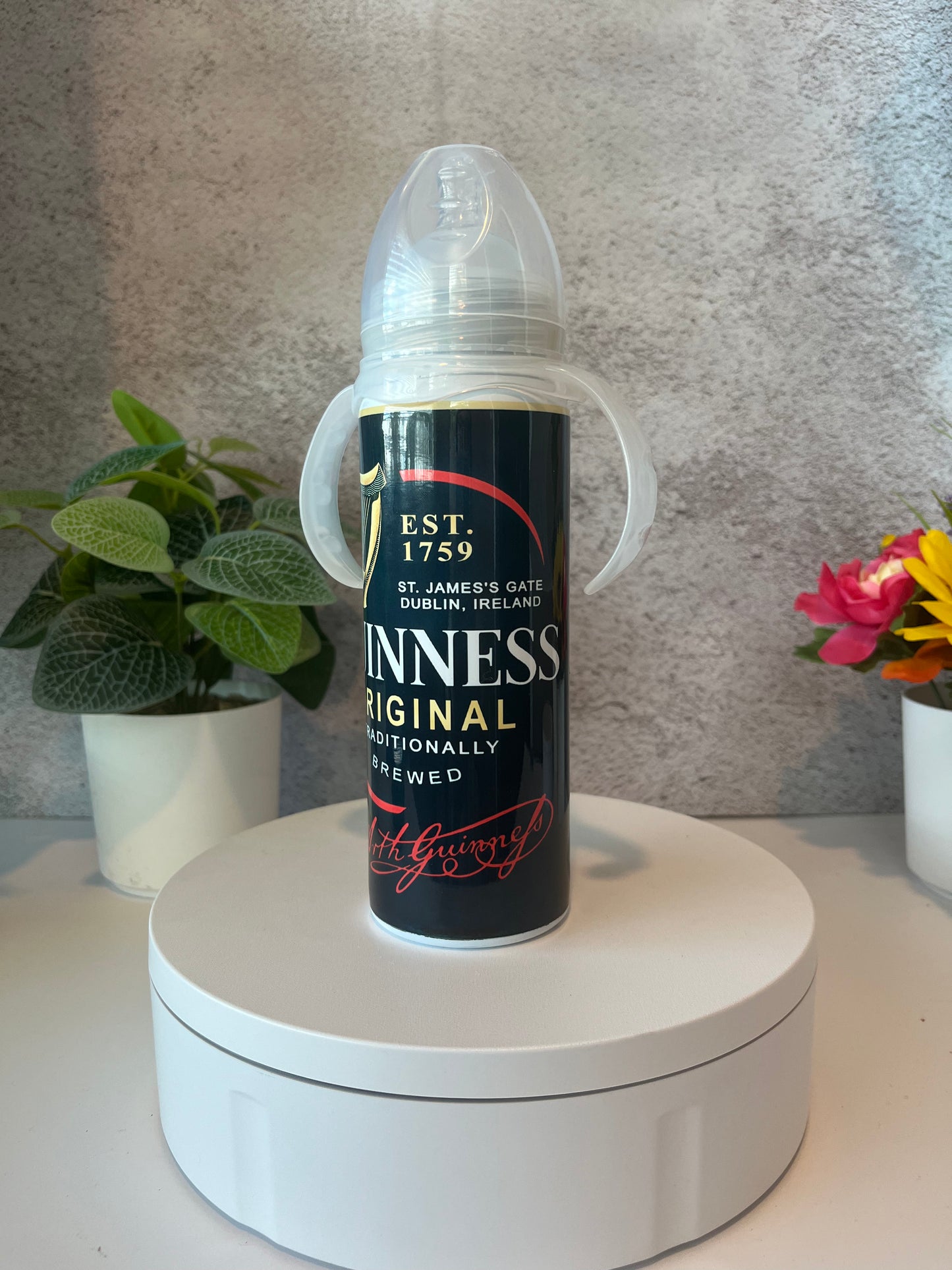 Guinness Baby Bottle Beer Inspired Bottle